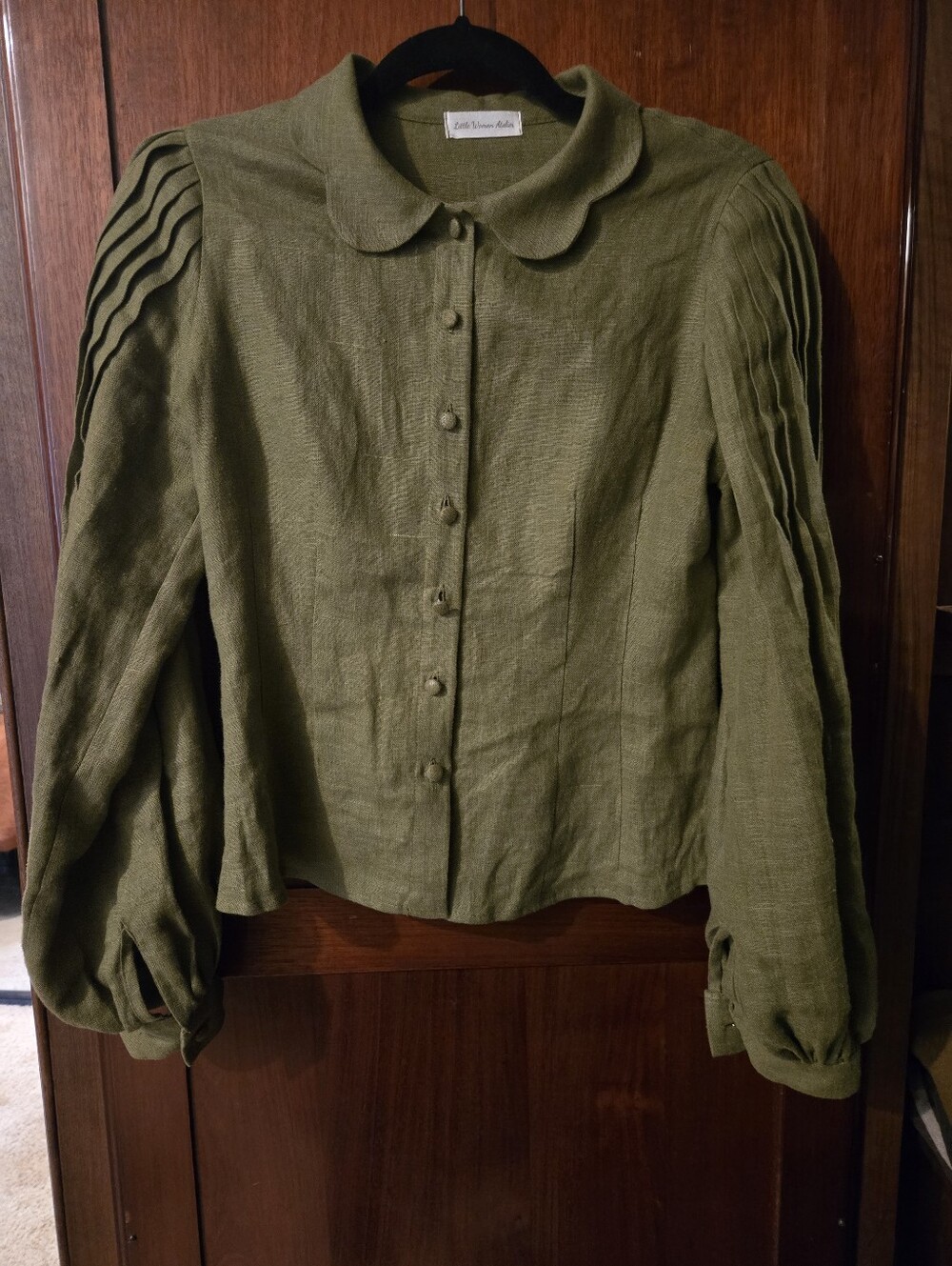 LWA Beth Blouse Moss Green Small - Picture 6 of 10